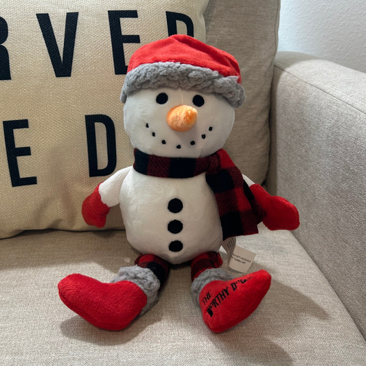 Buffalo Snowman Dog Toy