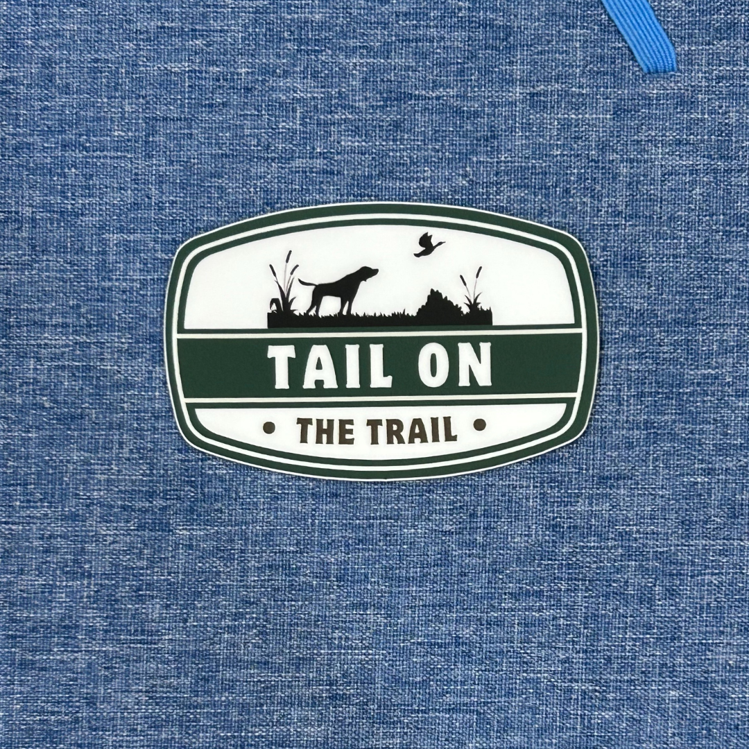 Tail on the Trail Vinyl Sticker