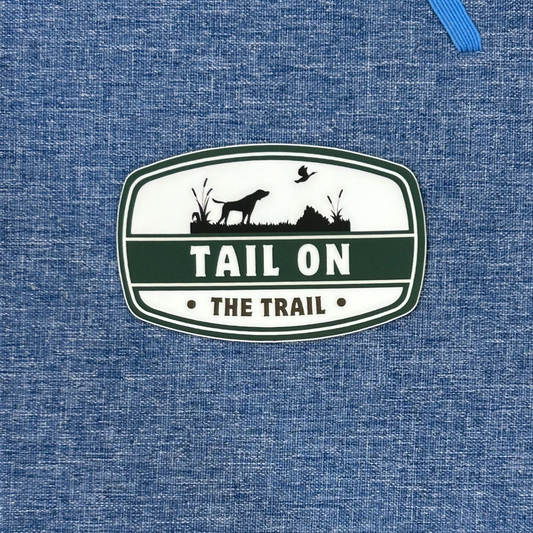Tail on the Trail Vinyl Sticker